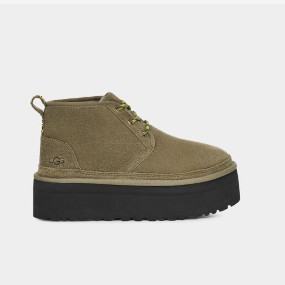 UGG NEUMEL HERITAGE PLATFORM SIZE 8